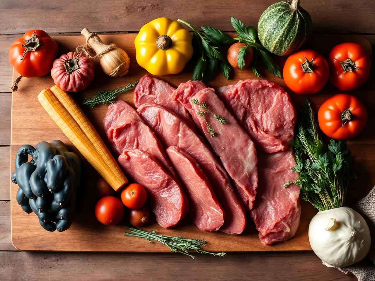 Ingredientes naturais para alimentação pet